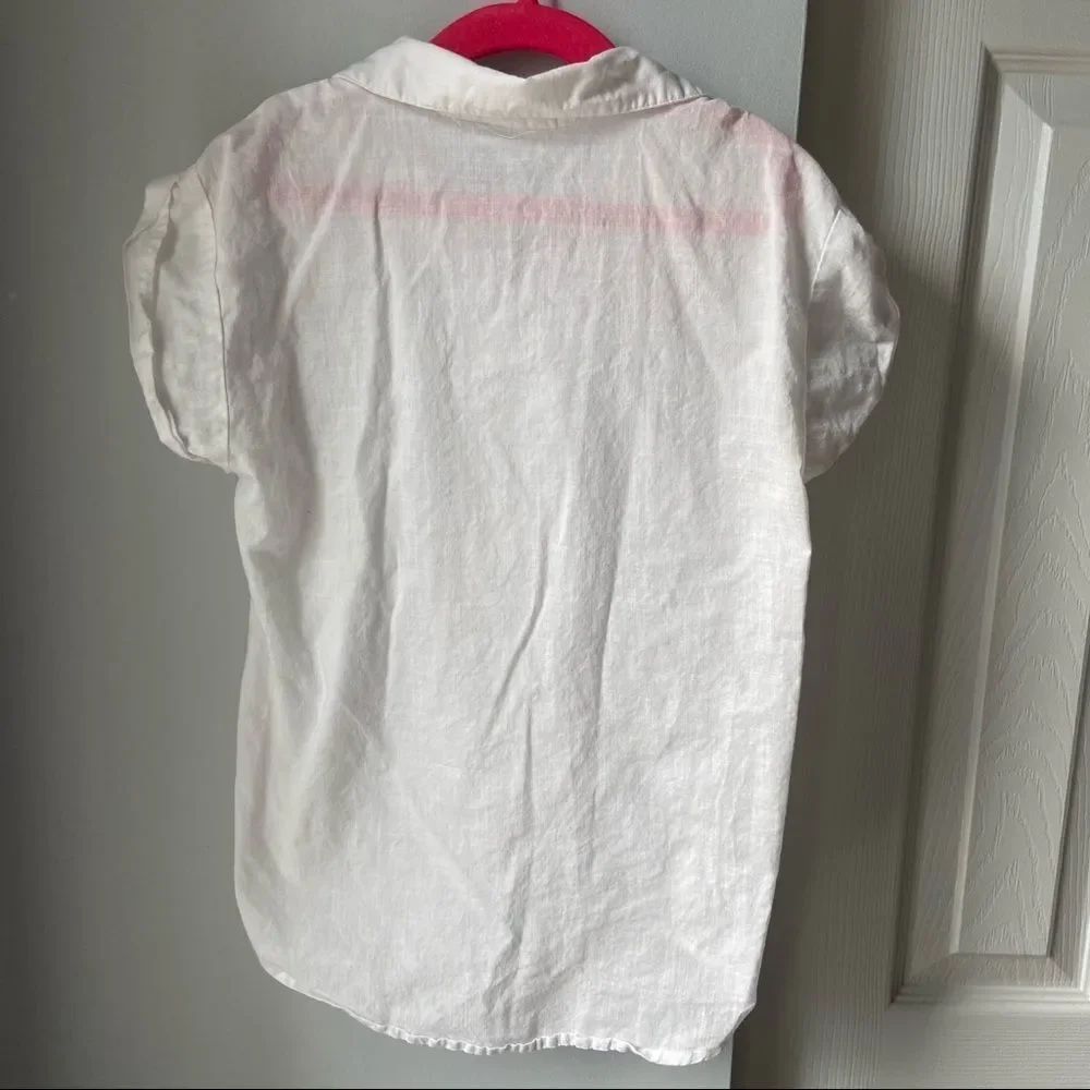 🍭6/$30 Crazy 8 Spring Cotton Buttowndown M (7-8)